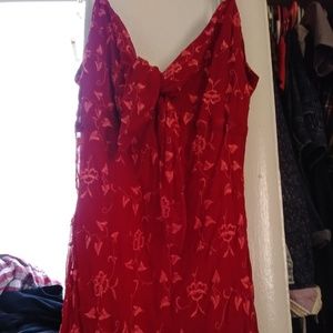 Betsey Johnson Embroidered Floral Dress